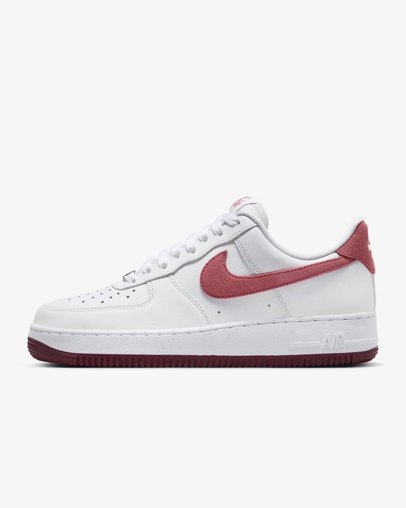 Nike Air Force 1 '07 Weiß/Team Red/DragonRot/Adobe