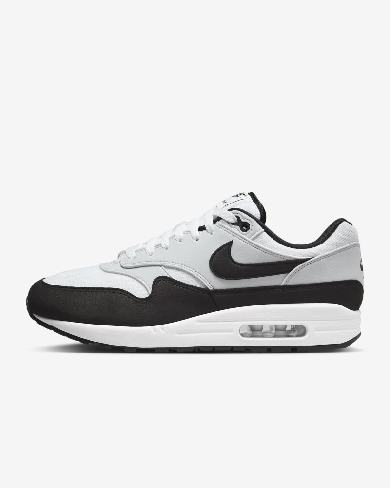 Nike Air Max 1 Weiß/Pure Platinum/Schwarz