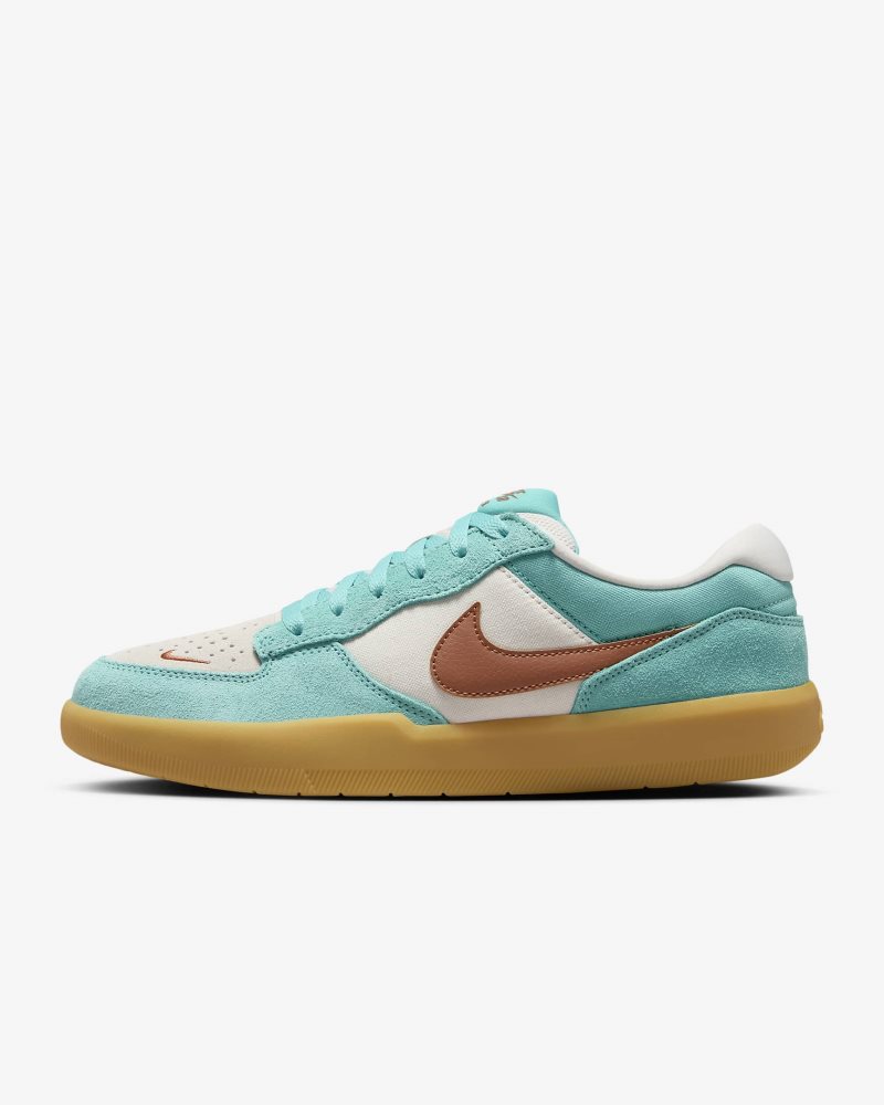 Nike SB Force 58 Grün Frost/Phantom/Gum Hellbraun/Dunkelrot