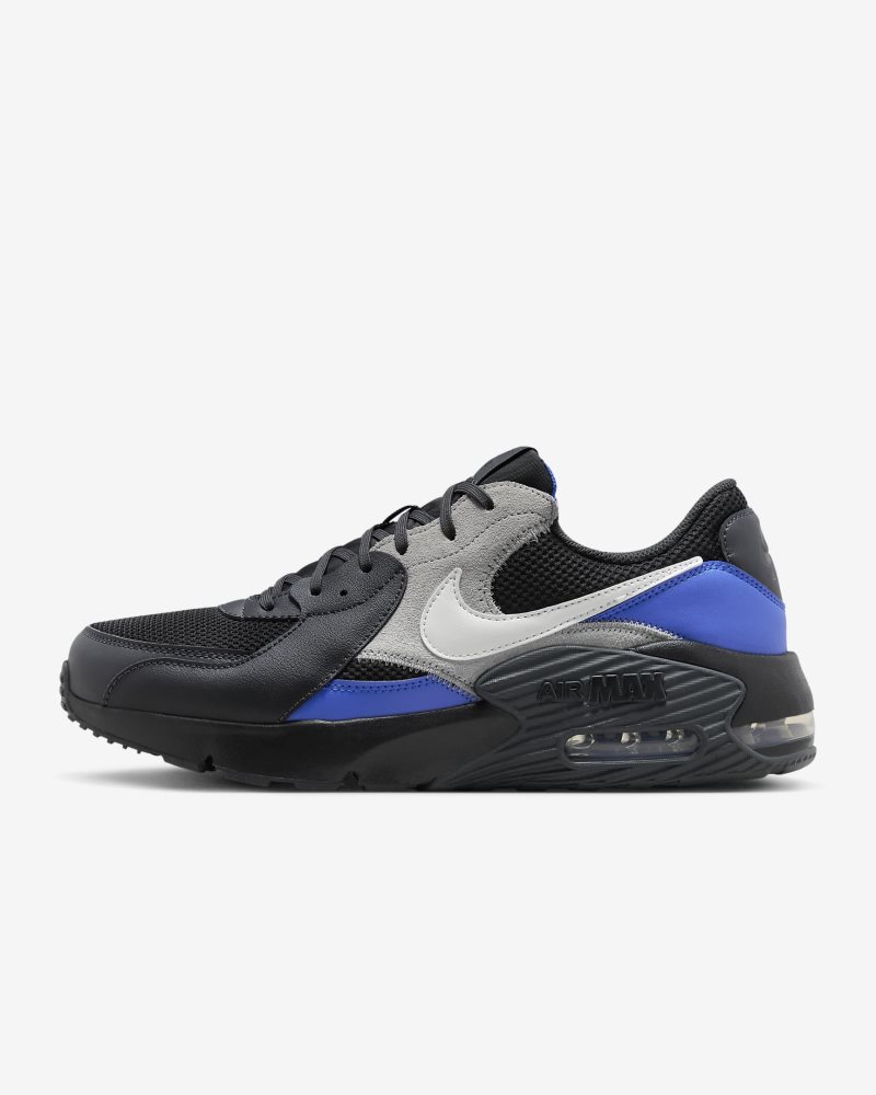 Nike Air Max Excee Dunkelgrau/Schwarz/Racer Blau/Gipfelweiß