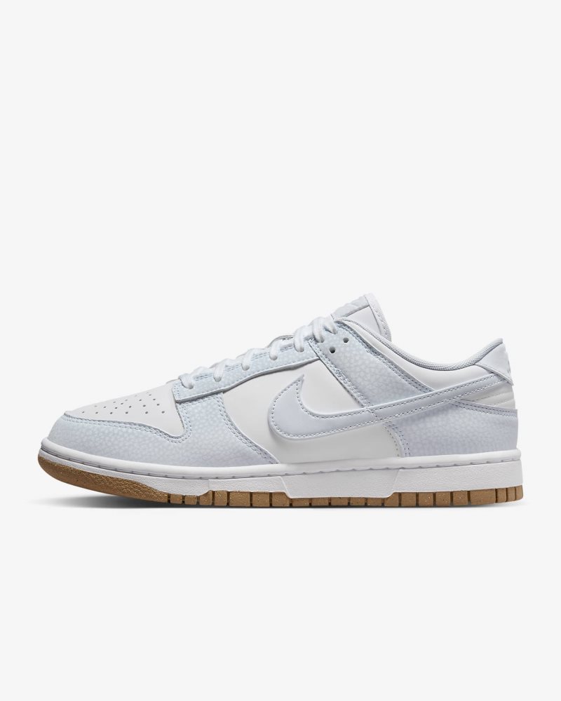 Nike Dunk Low Premium Next Nature Weiß/Gummi Hellbraun/Fußballgrau