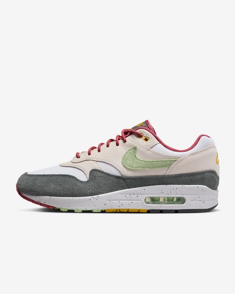 Nike Air Max 1 Hellrosa/Anthrazit/Adobe/Dampfgrün