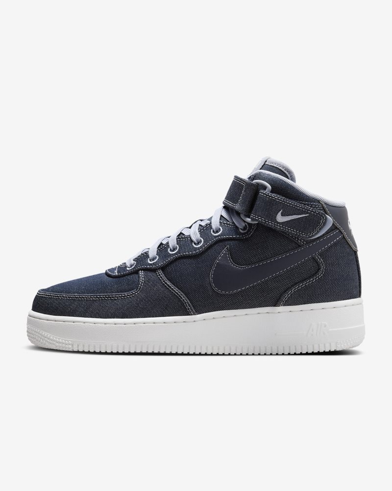 Nike Air Force 1 '07 Mittel Obsidian/Gipfelweiß/Aschgrau/Obsidian