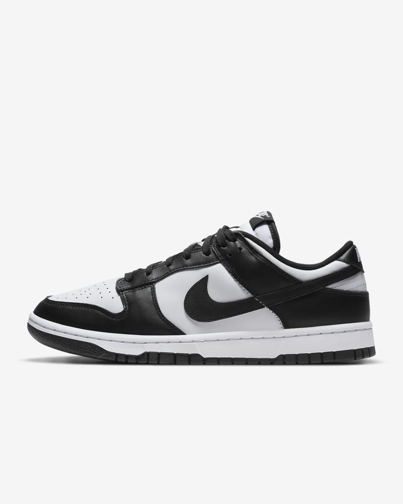 Nike Dunk Low Retro Weiß/Weiß/Schwarz