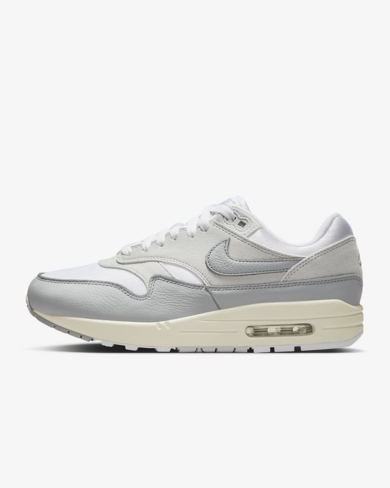 Nike Air Max 1 '87 Pure Platinum/Weiß/Sail/Light Smoke Grey