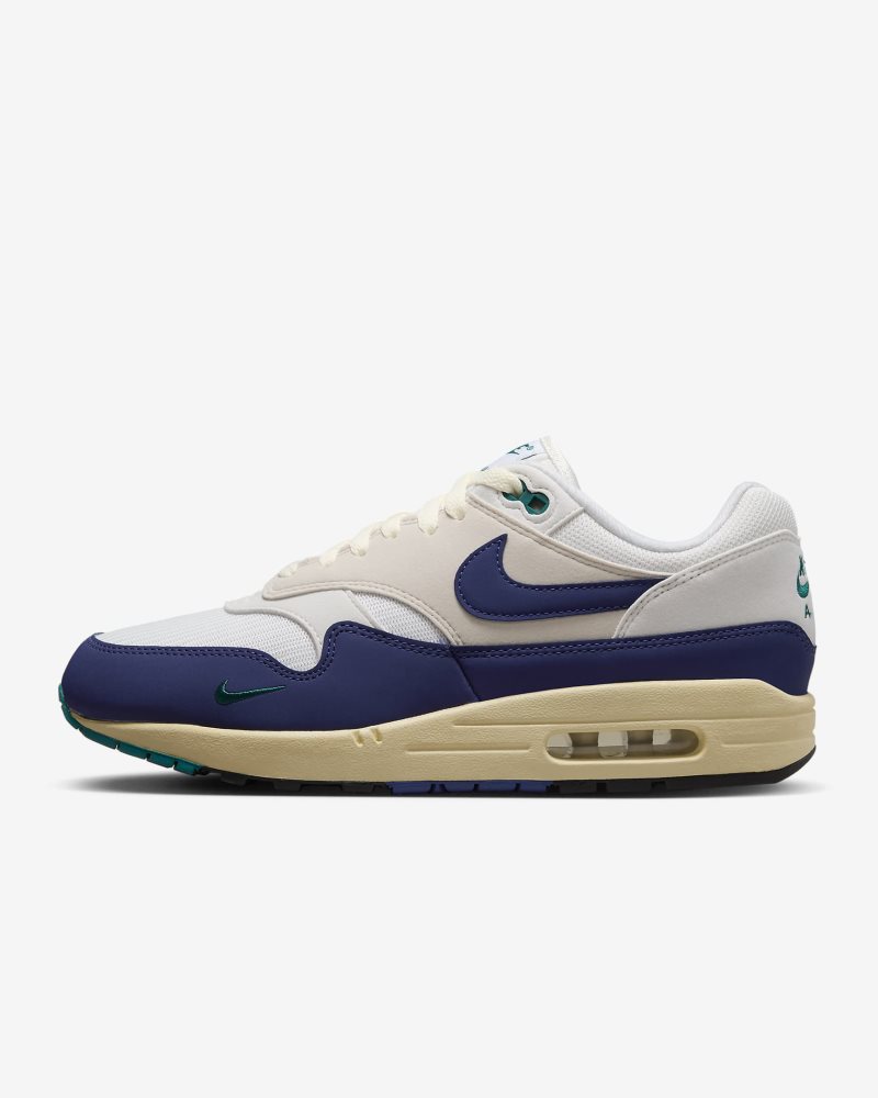 Nike Air Max 1 Sail/Light Orewood Brown/Phantom/Deep Royal Blue