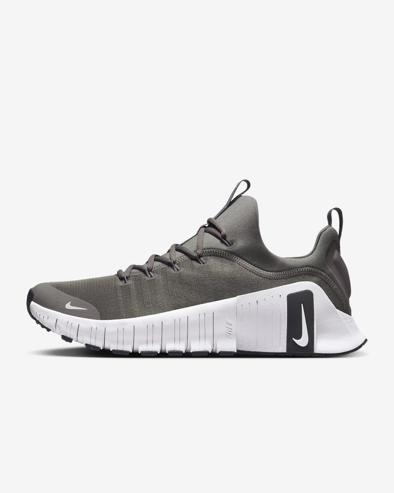 Nike Free Metcon 6 Flat Pewter/Anthrazit/Gipfelweiß/Weiß