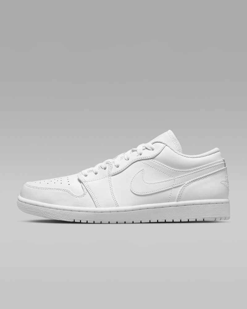 Air Jordan 1 Low Weiß/Weiß/Weiß