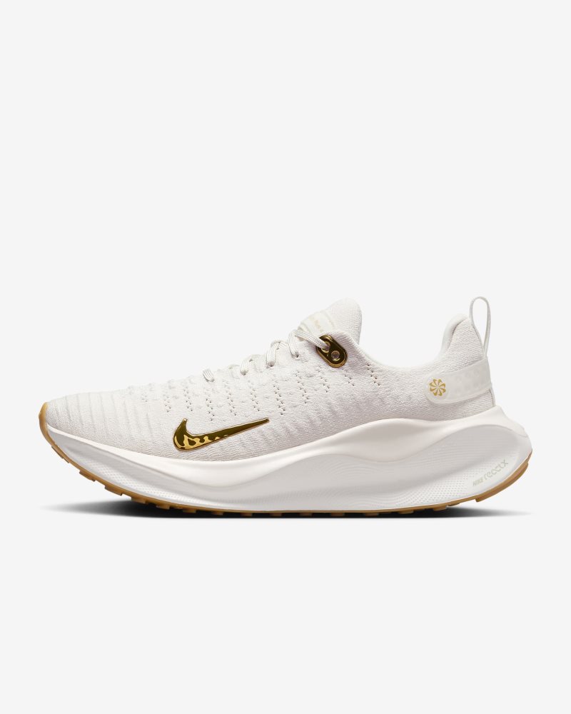 Nike InfinityRN 4 Phantom/Weiß/Gummi Hellbraun/Metallic Gold