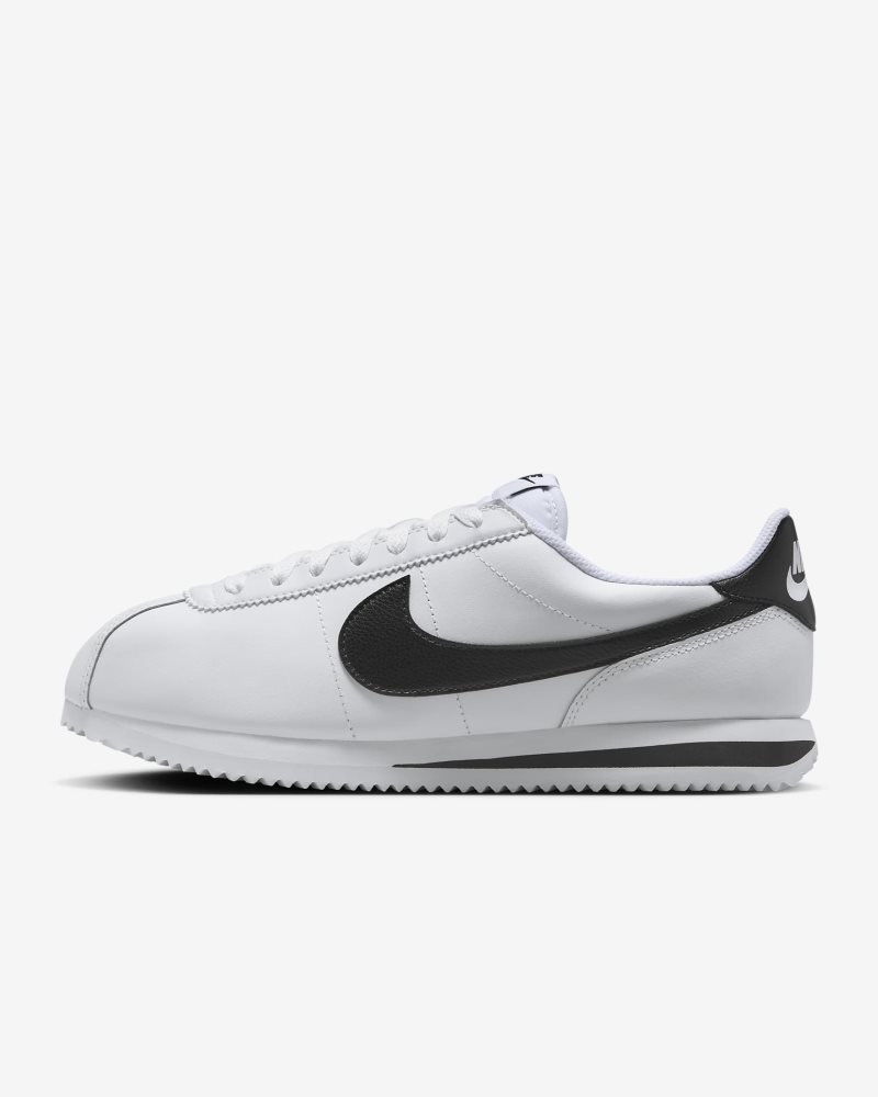 Nike Cortez Leder Weiß/Schwarz