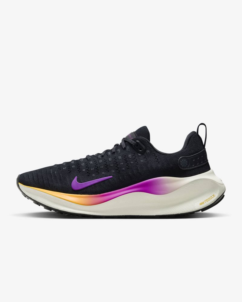 Nike InfinityRN 4 Schwarz/Anthrazit/Kokosmilch/Hyperviolett