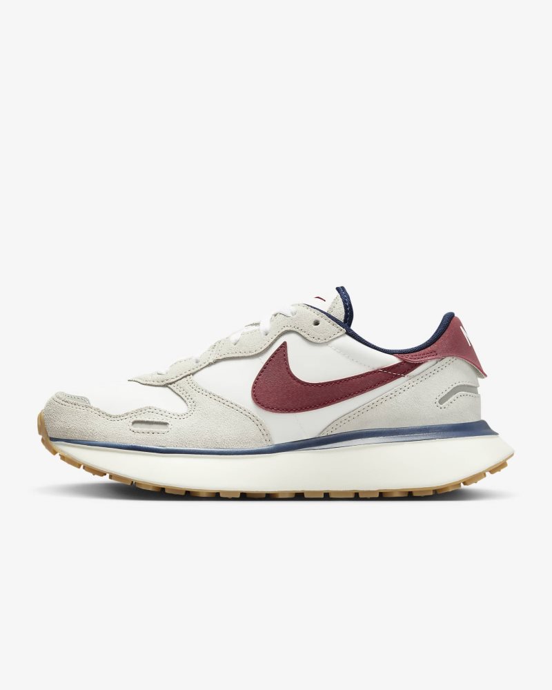 Nike Phoenix Waffle Light Bone/Sail/Midnight Navy/Team Red