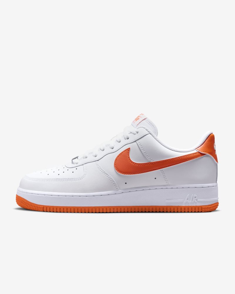 Nike Air Force 1 07 Weiß/Weiß/Sicherheitsorange