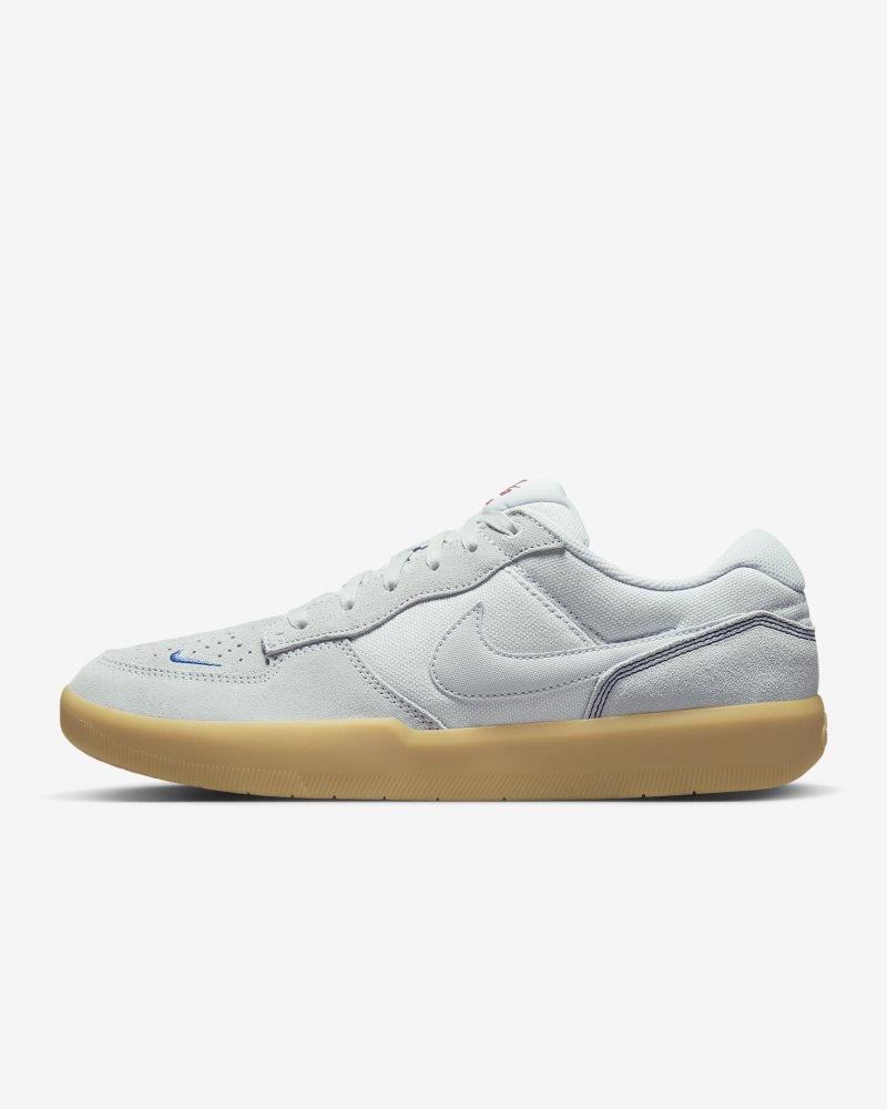 Nike SB Force 58 Premium Fußballgrau/Hyper Royal/Gummigelb/Fußballgrau