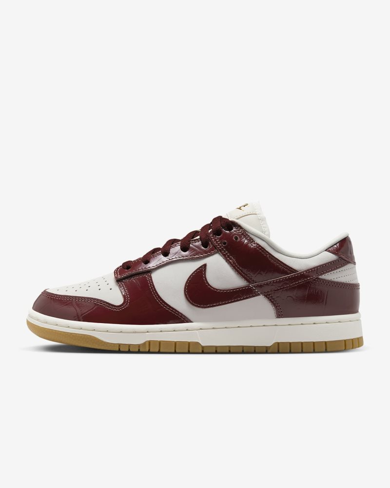 Nike Dunk Low LX Phantom/Segel/Gum Hellbraun/Dark TeamRot