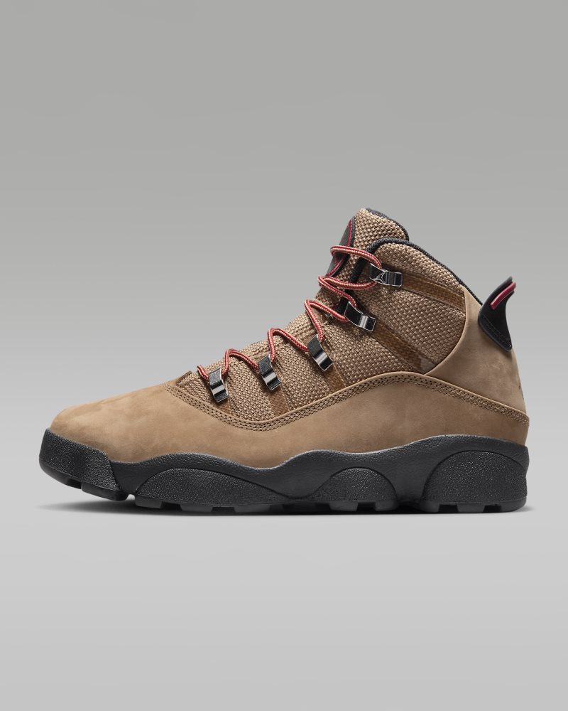 Jordan Winterized 6 Rings Rocky Tan/Varsity Red/Schwarz