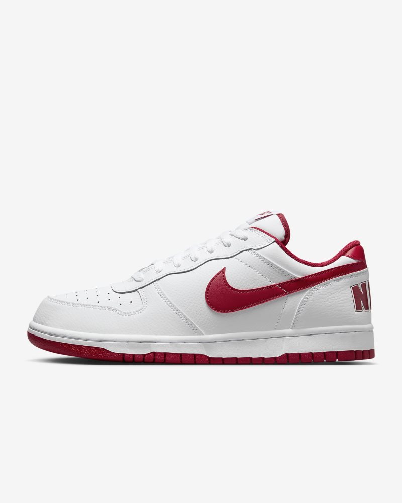 Nike Big Low Weiß/Gym Red