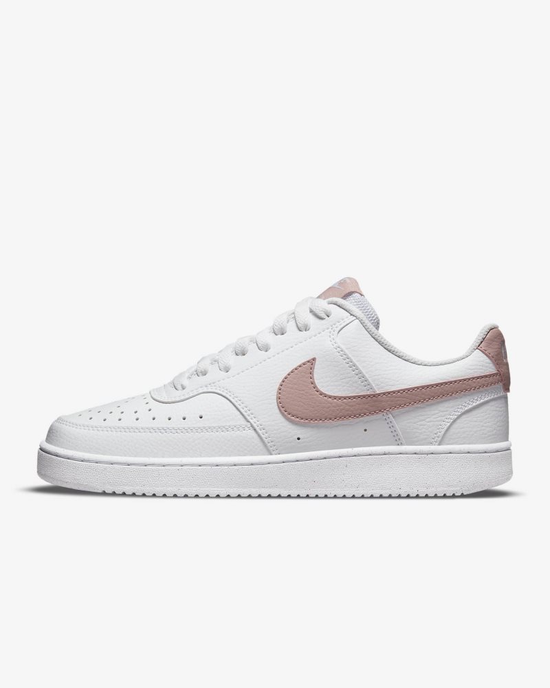 Nike Court Vision Low Next Nature Weiß/Pink Oxford