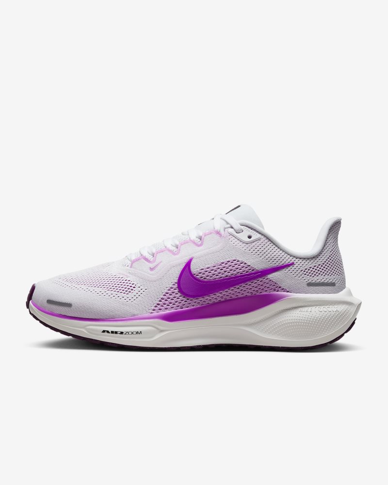 Nike Pegasus 41 Weiß/Schwarz/Beyond Pink/Hyperviolett