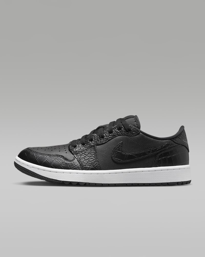 Air Jordan 1 Low G Schwarz/Eisengrau/Weiß/Schwarz