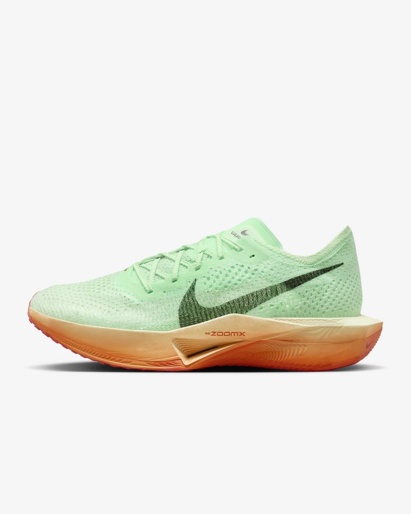 Nike Vaporfly 3 „Eliud Kipchoge" Dampfgrün/Drachenrot/StadionGrün/Schwarz