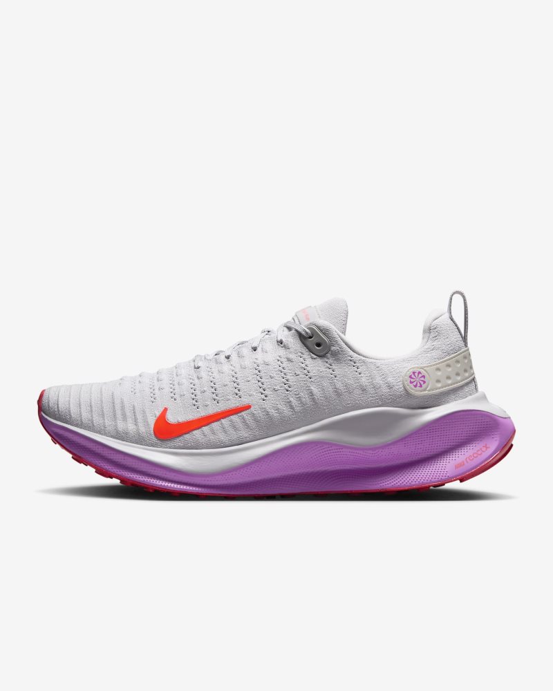 Nike InfinityRN 4 Vast Grey/Hyper Violet/BrightCrimson