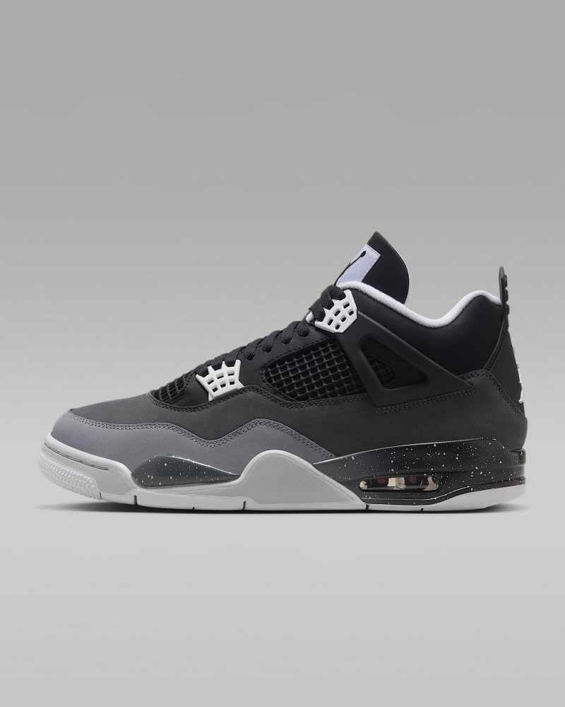 Air Jordan 4 Retro „Fear" Schwarz/Anthrazit/Schwarz/Weiß