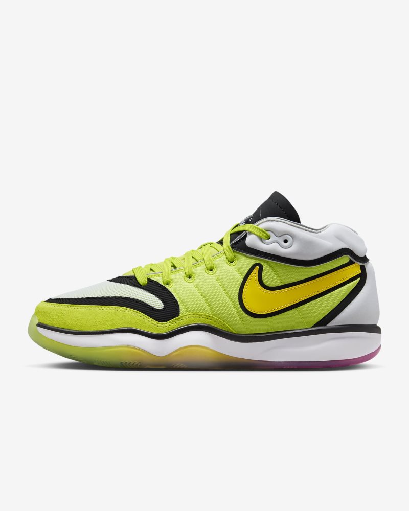 Nike G.T.Hustle 2 Cyber/Weiß/Siren Red/Vivid Sulfur