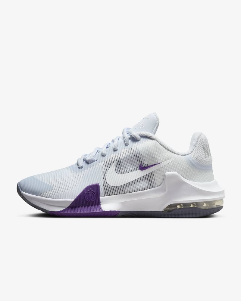 Nike Air Max Impact 4 Football Grey/Barely Grape/Platinum Violet/Weiß