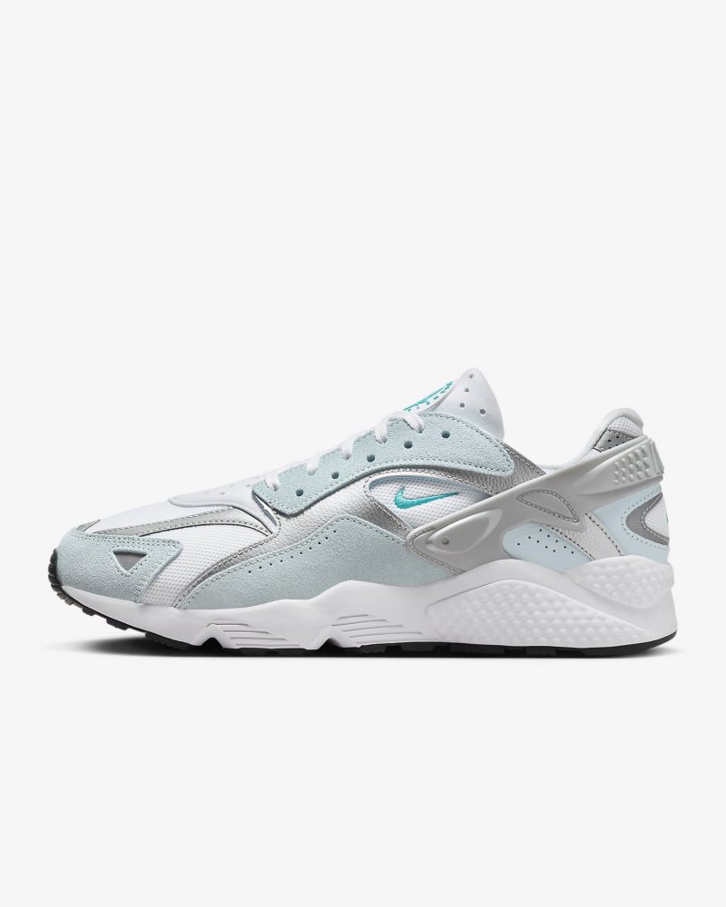 Nike Air Huarache RunnerWeiß/Metallic-Silber/Gletscherblau/Dusty Cactus