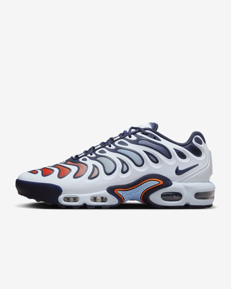 Nike Air Max Plus Drift Football Grau/Wassermannblau/Total Orange/Donnerblau