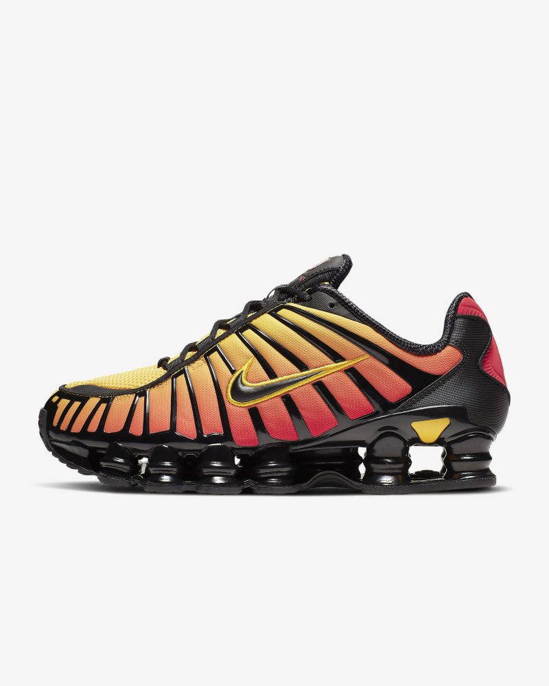 Nike Shox TL Schwarz/Amarillo/University Red/Schwarz