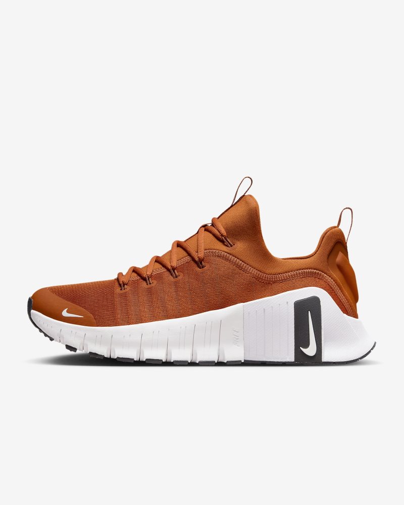 Nike Free Metcon 6 DesertOrange/Schwarz/Weiß