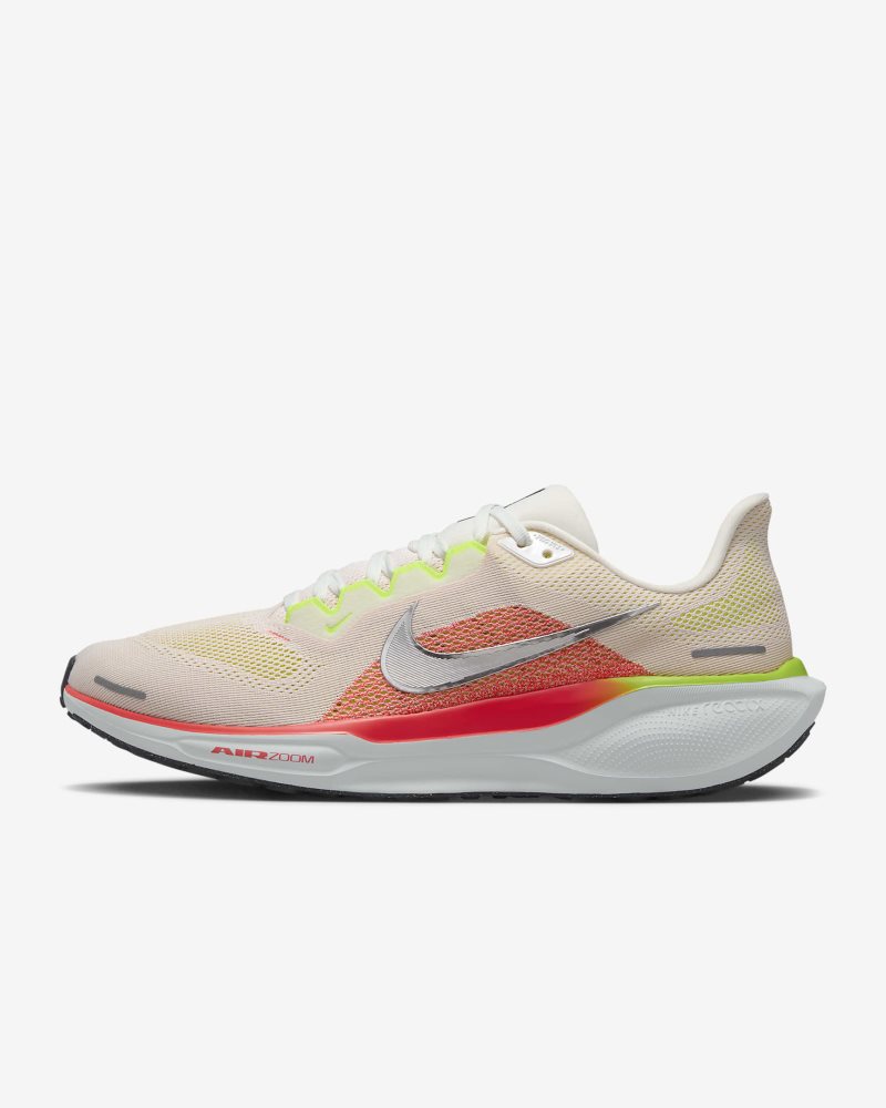 Nike Pegasus 41 Summit White/Bright Crimson/Glacier Blue/Chrome