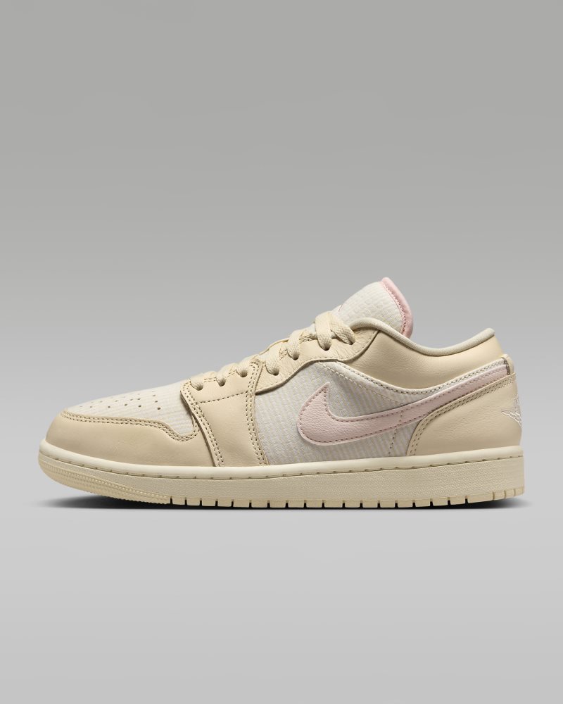 Air Jordan 1 Low SE Muslin/Segel/Kokosnussmilch/Legend Pink