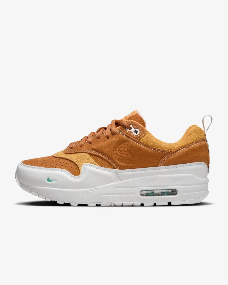 Nike Air Max 1 x Serena Williams Design Crew Monarch/Sundial/Clear Jade/Summit White