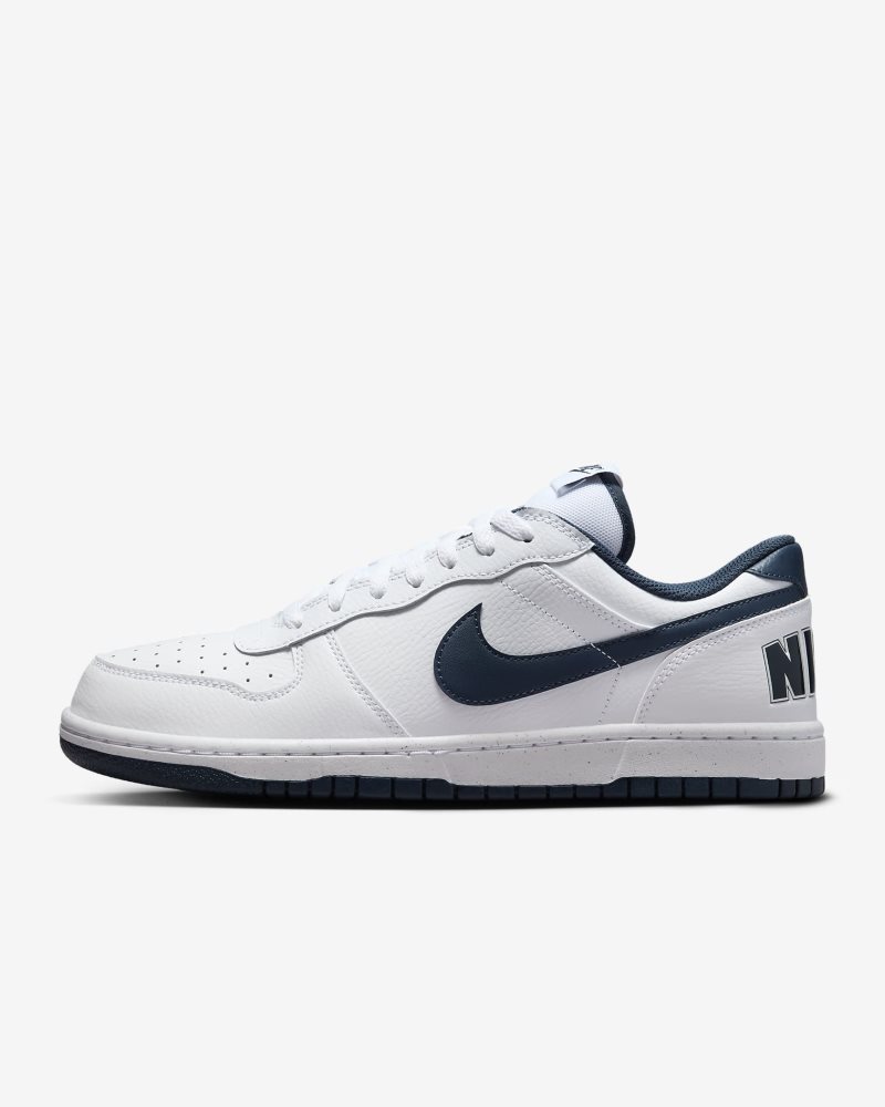 Nike Big Low Weiß/Midnight Navy