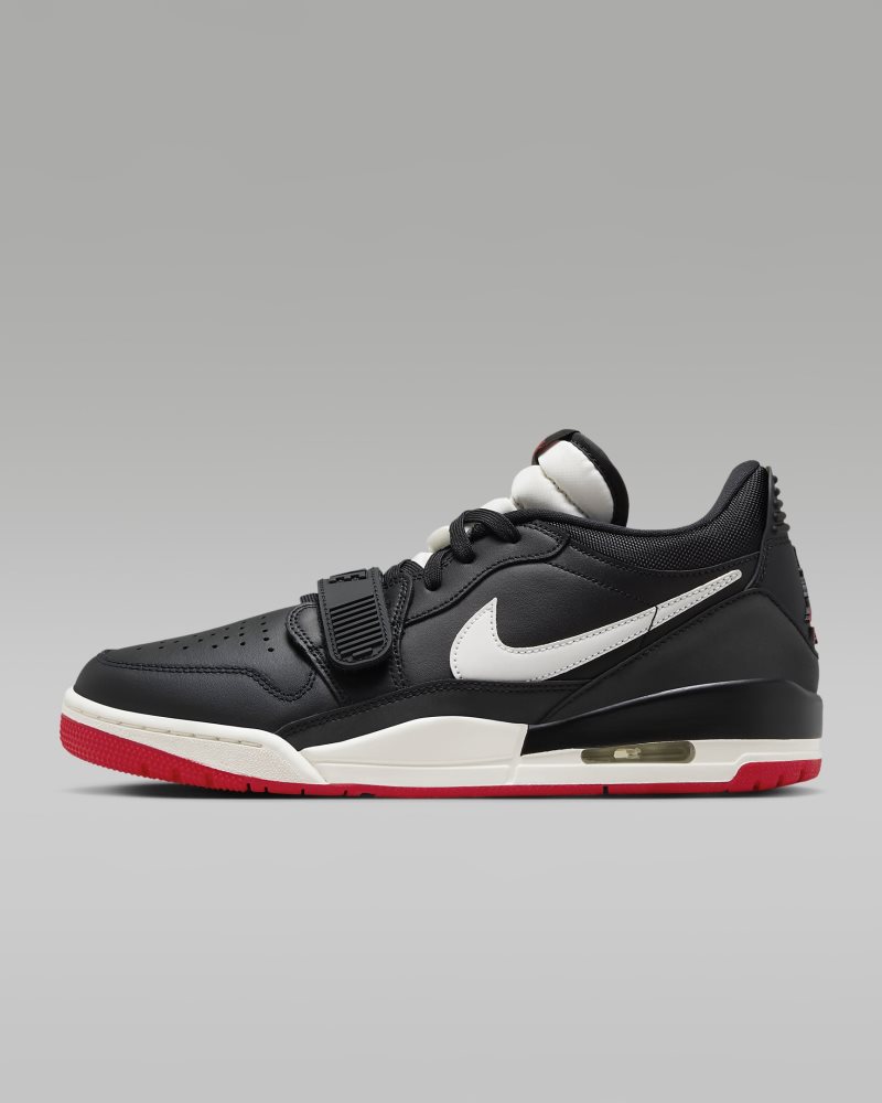 Air Jordan Legacy 312 Low Schwarz/UniversityRot/Segel