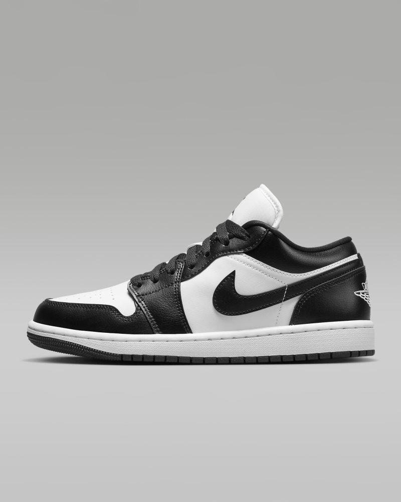 Air Jordan 1 Low Weiß/Weiß/Schwarz