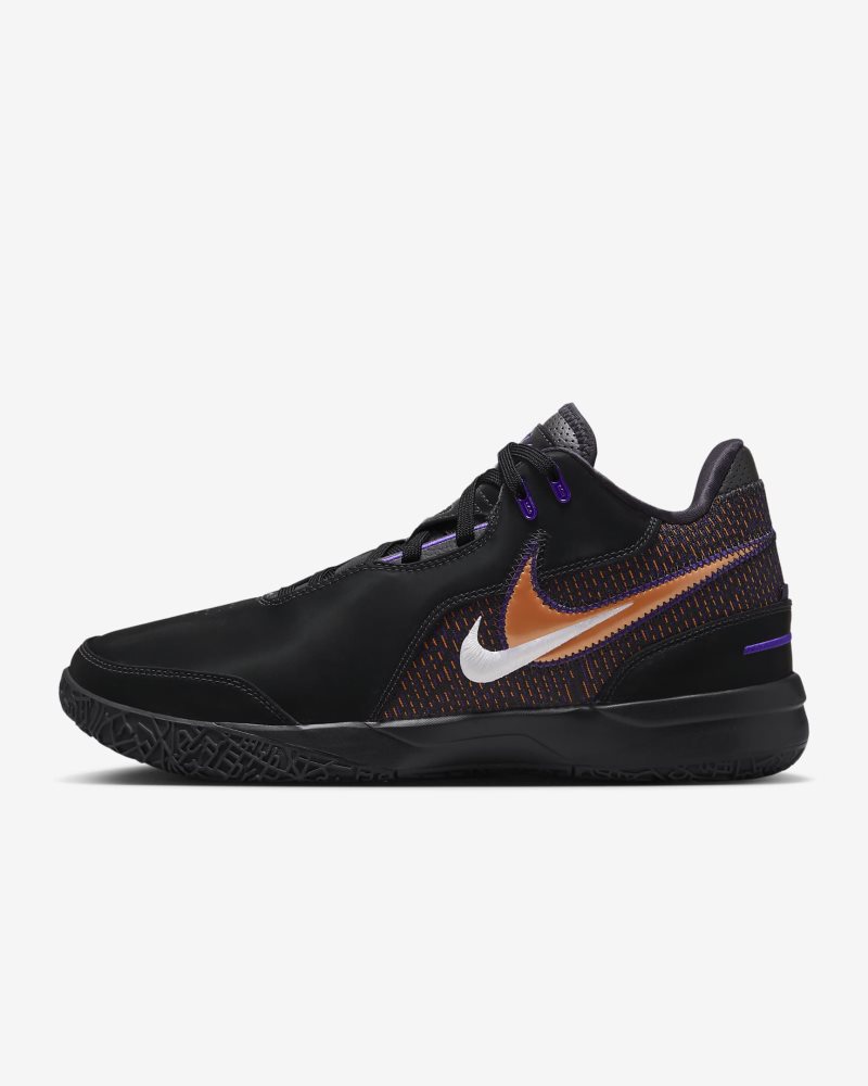 LeBron NXXT Gen AMDP „Diana Taurasi" Schwarz/Feldlila/HellMandarin/Weiß