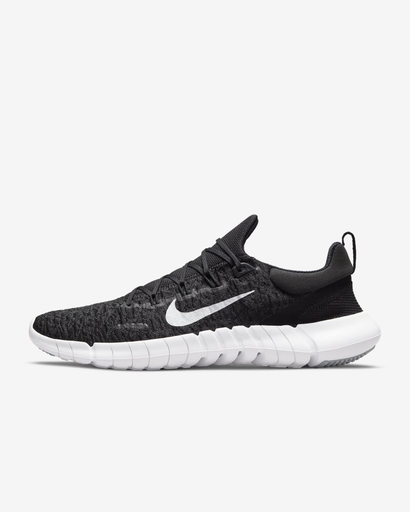 Nike Free Run 5.0 Schwarz/Dunkelgrau/Weiß