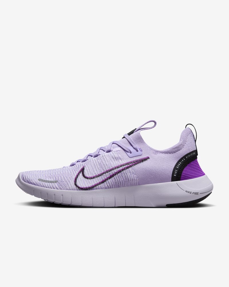 Nike Free RN NN Lilac Bloom/Barely Grape/Vivid Purple/Schwarz