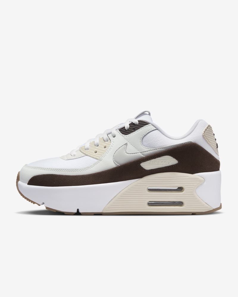 Nike Air Max 90 LV8 Weiß/Barockbraun/Hellbraun/Photonenstaub