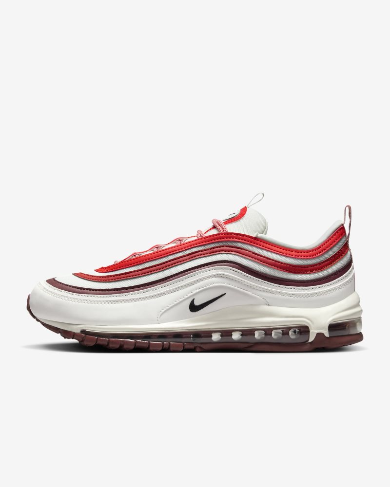 Nike Air Max 97 Summit Weiß/Dark Team Red/Dragon Red/Schwarz