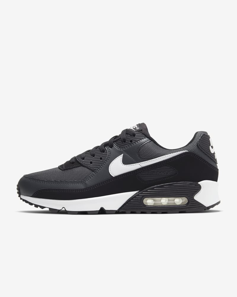 Nike Air Max 90 Eisengrau/Dunkelgrau/Schwarz/Weiß