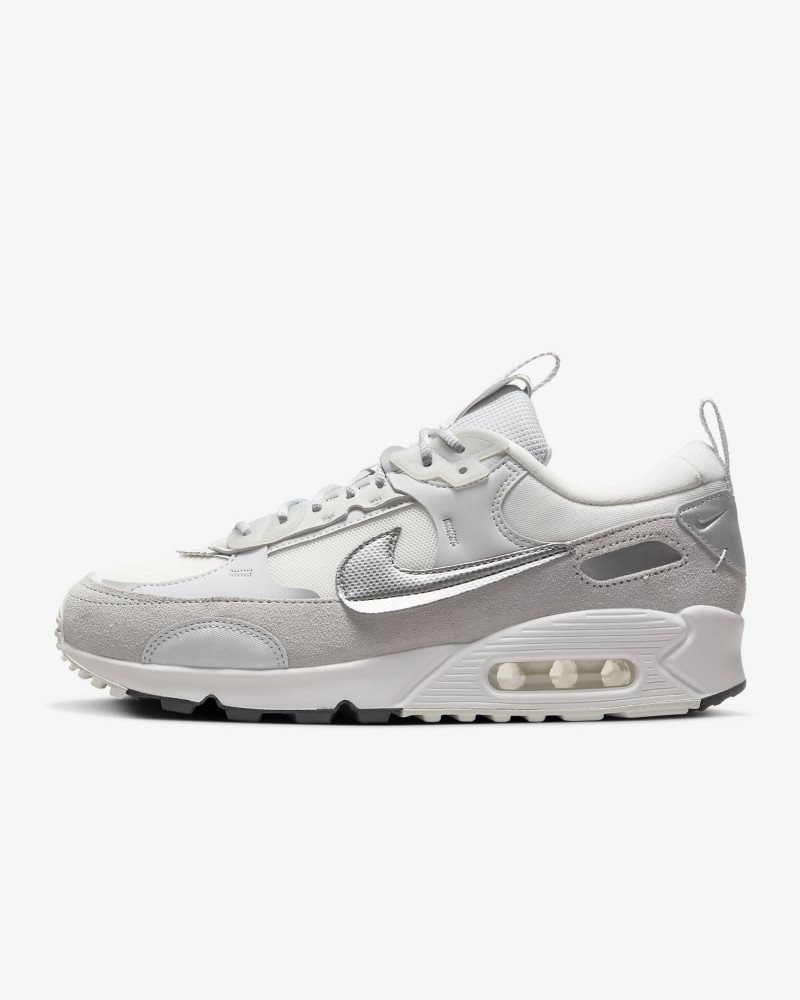 Nike Air Max 90 Futura Pure Platinum/Photon Dust/Black/Metallic Silver