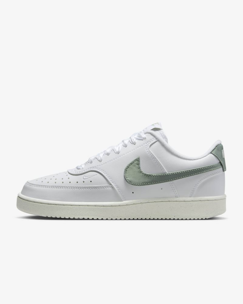 Nike Court Vision Low Next NatureWeiß/Segel/Jade Horizon