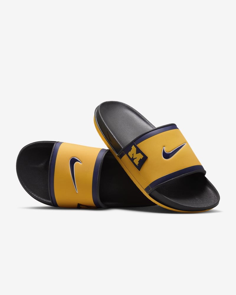 Nike College Offcourt (Michigan) Amarillo/Dunkelgrau/College Navy