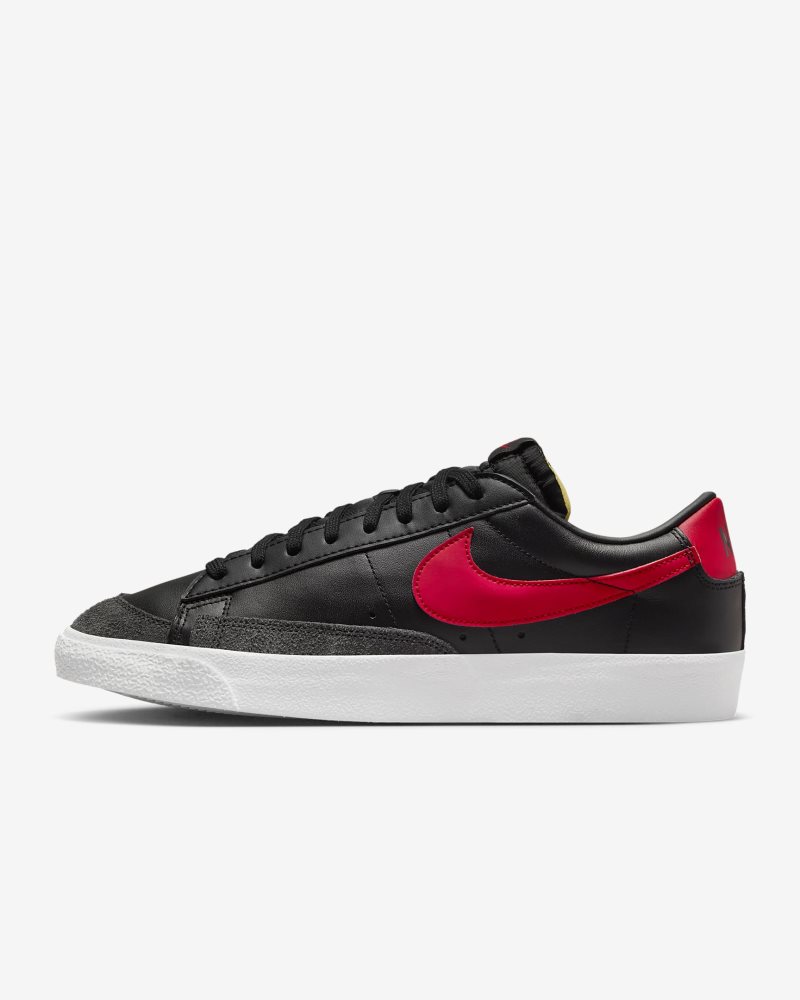 Nike Blazer Low 77 Vintage Schwarz/Anthrazit/Weiß/Universitätsrot