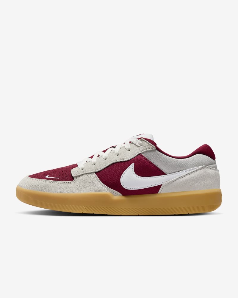 Nike SB Force 58 Team Rot/Gipfelweiß/Gummi Hellbraun/Weiß